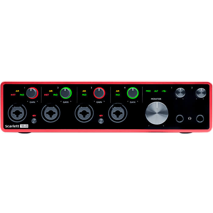 Focusrite Scarlett 18i8 18x8 USB Audio/MIDI Interface